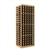 Double Deep 6 Column Wine Rack