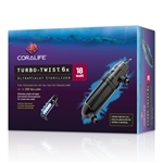 Coralife Turbo Twist 6X UV Sterilizer, 18W (New Version)