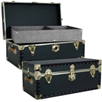 Mercury Luggage Academy Green Trunk