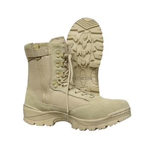 Tru-Spec Tactical Side Zipper Boots - Tan