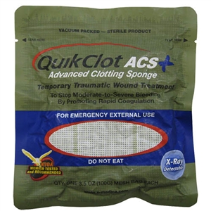 QuikClot Advanced Clotting Sponge (ACS)