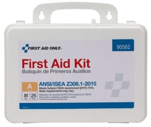 25 Person First Aid Kit, Class A, RES-ANSI-A25