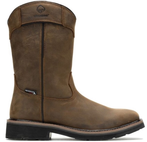 Wolverine, Men's, Rancher Pull-Tab, Wellington, Waterproof, Steel Toe, W231114