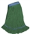 X-LARGE GREEN PREMIUM ECONOMICAL LOOPED-END WET MOPS NARROW BAND