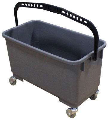 EACH  Gray Re-Charge Bucket with Wheels