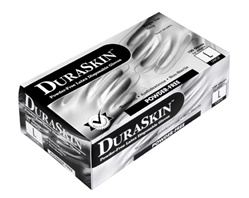 DuraSkin Industrial Pre-Powdered Latex Gloves (100/box) Medium