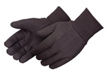 Industrial Heavy Weight Cotton Brown Jersey Gloves - Men's