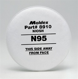 Moldex 8910 N95 Filters (5 pairs)