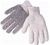 Industrial Cotton String Knit Gloves w/ PVC Dot Grip - Ladies