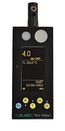 ELSEC 775C  Thermal Radiation, Visible, & UV Light Meter