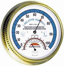 Certified Hygrometer  Thermometer Humidity Meter