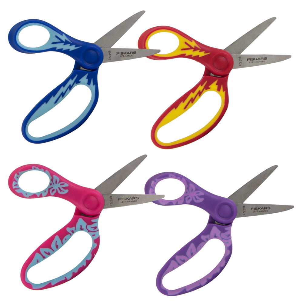 Fiskars • Big kids Scissors left-handed Ombre Blue 15cm for +8 years old