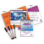 4 Piece Left-Handed Writing Guide Set