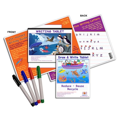 Left-Handed Writing Guide Set, 7 Piece
