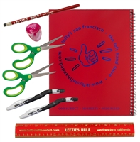 8 Piece Left-Handed School Supplies for Lefties Over 8