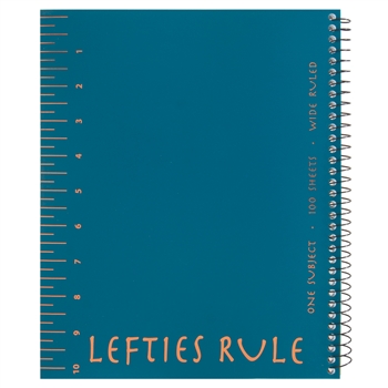 Wide Ruled Lefties Rule Notebook