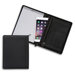 Zippered Left-Handed Padfolio