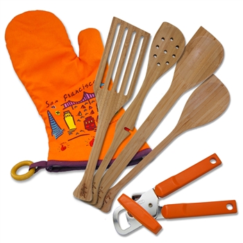 6 Piece Left-Handed Kitchen Set