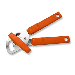 Case of Left-Handed Orange Handled Can Opener - 72 Units