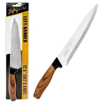 Left-Handed Chef's Knife with Comfort Handle