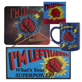 “I'm Left-Handed. What's Your Super Power” Set