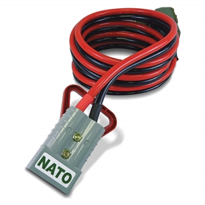 0094500813 Schumacher NATO Cable Aux Gray 4mm Plug