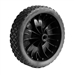 0099000471 Wheel 7" X 1.75" Brick Tread For 3/8 Axle.