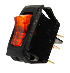 024-80017-00 RTI Switch Rocker Amber (Pump On AC800)