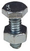 106200-010 QuickCable 1/4"-20 X 3/4" Hex Tap Bolt w/Nut (10 Pack)