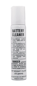 120131-2001 QuickCable 1-1/8 oz Clear Battery Cleaner Spray