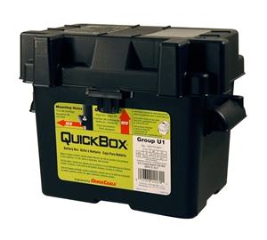 120170-012 QuickCable Group U1 Standard Battery Box (Black)