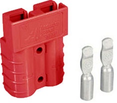 124201-001 QuickCable 12 / 10 GA 50 Amp Red Crimp SB Kit (Each)