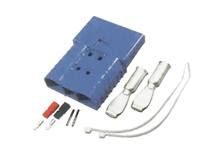 124708-001 QuickCable 2/0Ga 350A Blue SBX Connector Kit with Hardware