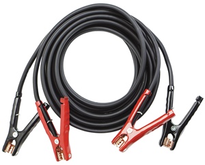 14-152 Goodall Booster Cables 500 Amp Coated Clamps 15-foot 2 Gauge