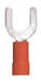 160124-1000 PVC Insulated #6 Spade Terminal 22-18 Gauge Red (1000 Count)