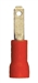 160151-1000 PVC Insulated Male Quick Disconnect 0.187 22-18 Gauge Red (1000 Count)
