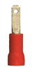 160150-025 PVC Insulated Male Quick Disconnect 0.110, 22-18 Gauge, Red (25 Count)
