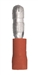 160170-100 PVC Insulated Male Bullet Quick Disconnect 0.157 22-18 Gauge Red (100 Count)
