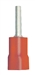 160175-1000 PVC Insulated Pin Terminal 0.075 22-18 Gauge Red (1000 Count)