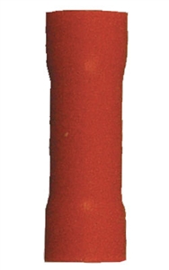 160180-100 PVC Insulated Butt Connector 22-18 Gauge Red (100 Count)