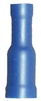 160266-2010 PVC Insulated Female Bullet Quick Disconnect 0.157 16-14 Gauge Blue &#8203;(10 Count)