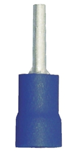 160275-100 PVC Insulated Pin Terminal 0.075 22-18 Gauge Blue (100 Count)