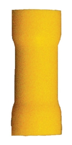 160480-2008 PVC Insulated Butt Connector 12-10 Gauge Yellow (8 Count)