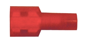 162158-100 Nylon Insulated Female Quick Disconnect 0.250" 22-18 Gauge Red (100 Count)