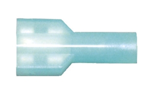 162258-100 Nylon Insulated Female Quick Disconnect 0.250" 16-14 Gauge Blue (100 Count)
