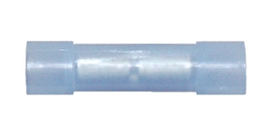 162280-050 Nylon Insulated Butt Connector Flared Ends 16-14 Gauge Blue (50 Count)