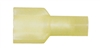 162460-025 Nylon Insulated Male Quick Disconnect 0.250" 12-10 Gauge Yellow (25 Count)