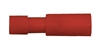 163166-025 Premium Nylon Insulated Female Bullet 0.157" 22-18 Gauge Red (25 Count)