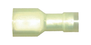 163460-100 Premium Nylon Insulated Male Quick Disconnect 0.250" 12-10 Gauge Yellow (100 Count)