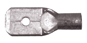 166153-100 Non-Insulated Male Quick Disconnect 0.250" 22-18 Gauge (100 Count)